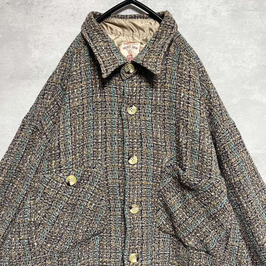 No.960 VINTAGE Vintage Long Sleeve Shirt Checkered