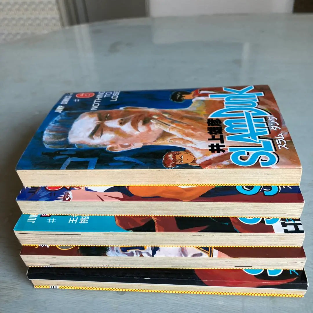 SLAM DUNK Volume 6, Volume 9, Volume 12, Volume 13, Volume 15 Set