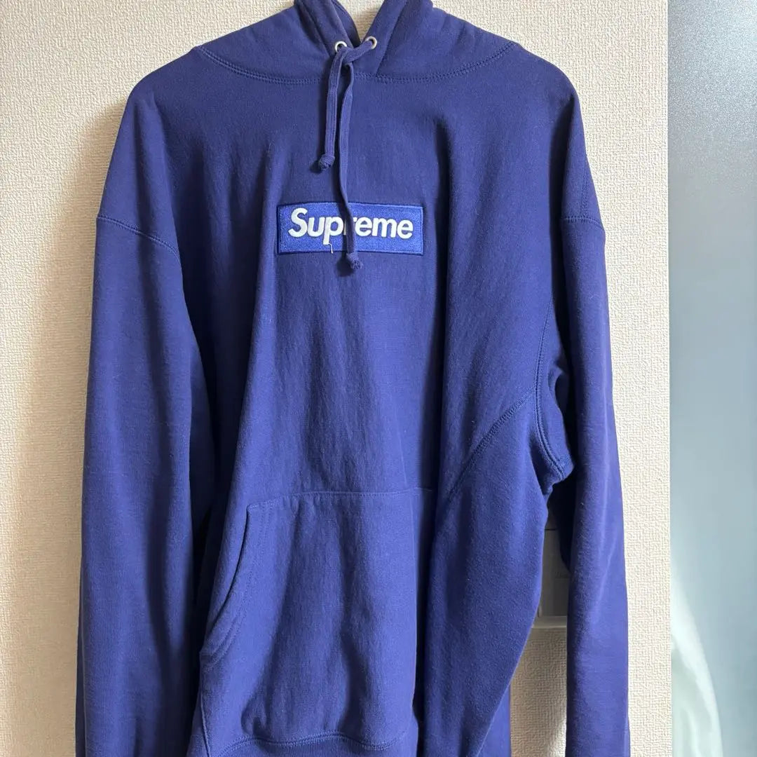 Supreme Box Logo Hooded Sweatshirt L