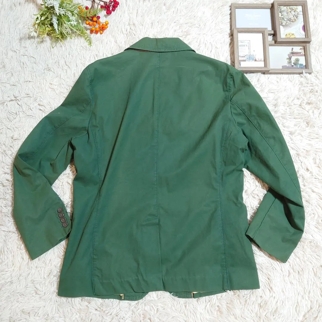 [GAP] Chaqueta entallada GAP (L) Verde oscuro/Aspecto vintage