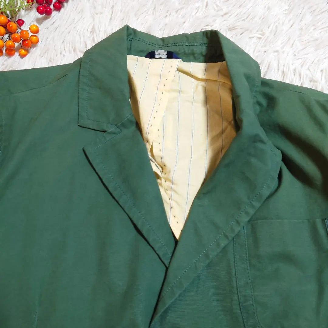 [GAP] Chaqueta entallada GAP (L) Verde oscuro/Aspecto vintage