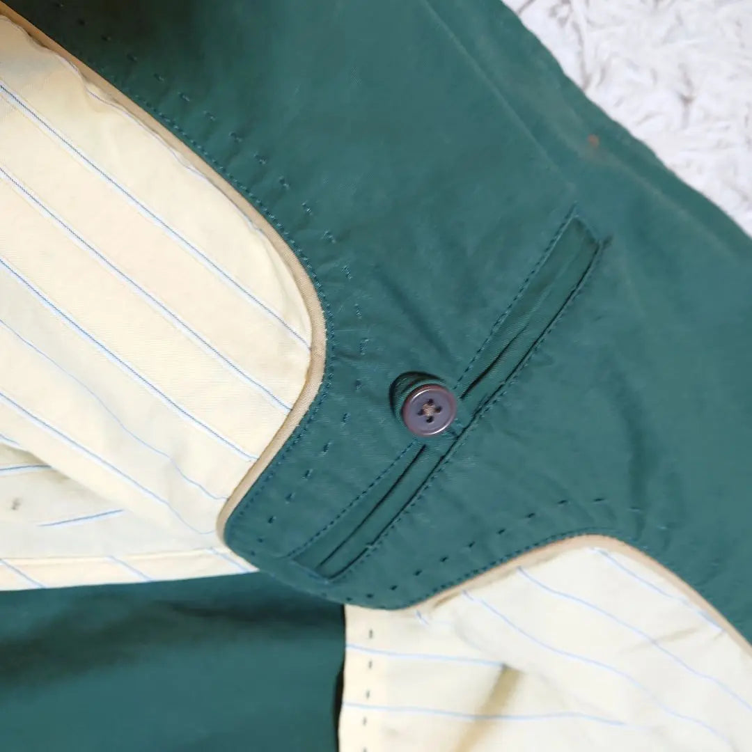 [GAP] Chaqueta entallada GAP (L) Verde oscuro/Aspecto vintage