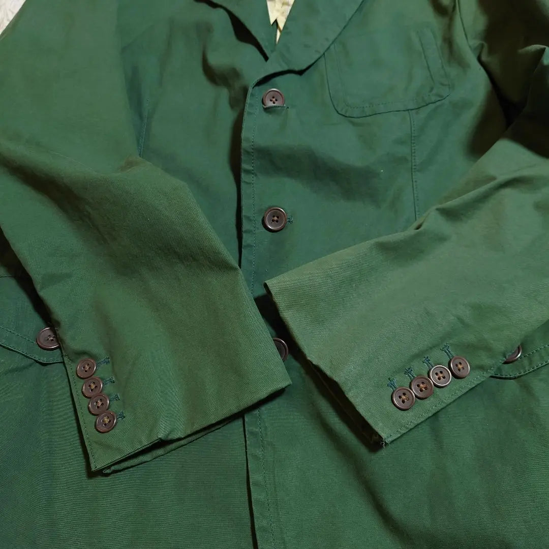 [GAP] Chaqueta entallada GAP (L) Verde oscuro/Aspecto vintage