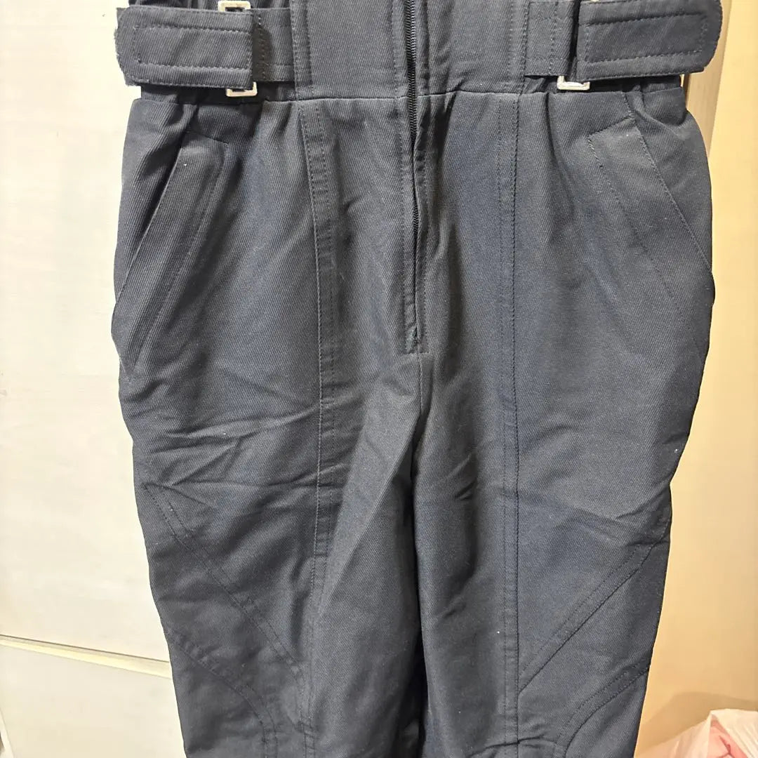 Ropa de esquí SILKY WAY Pantalones de esquí negros M | スキーウェア Vía Sedosa ブラック スキーパンツ M