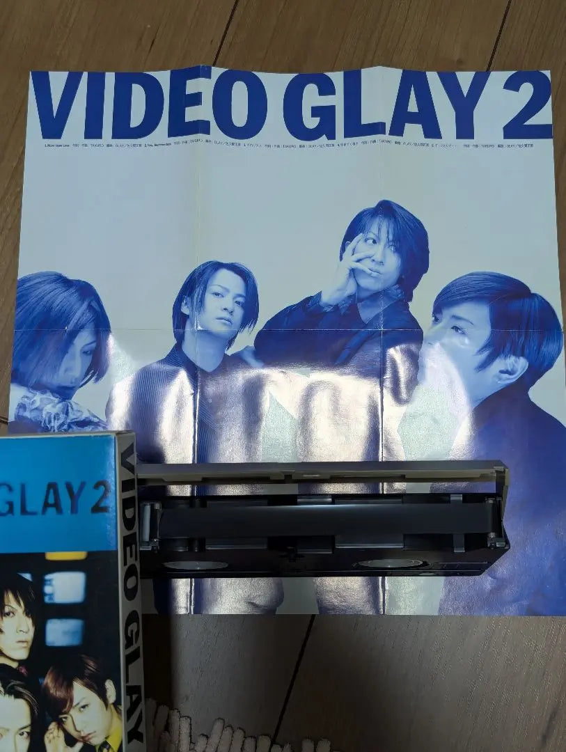 Super rare GLAY Pop Video for store performances Mouse pads VHS 4 rare set