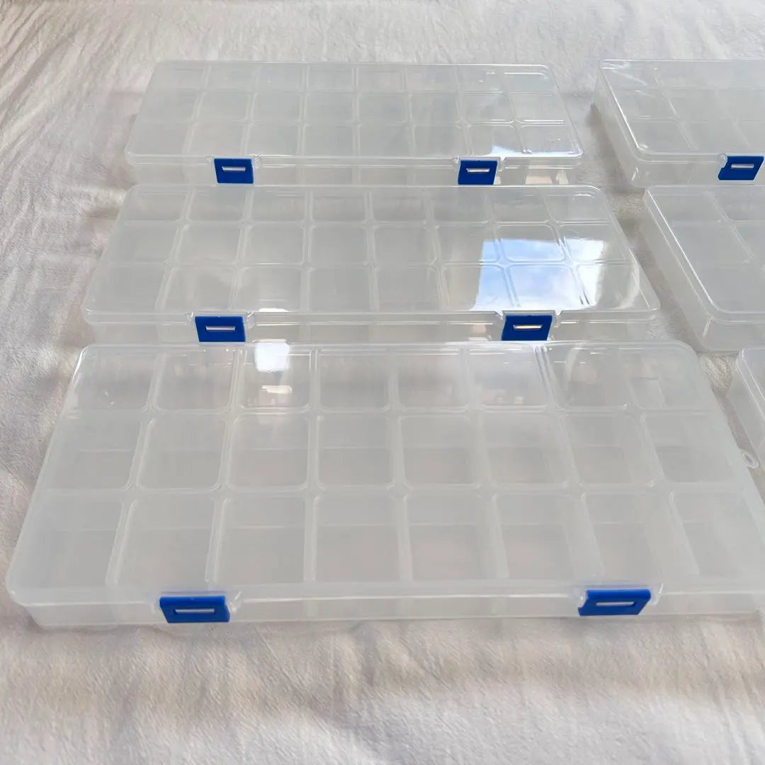 [Used Item] Regular price: 5,722 yen 24 grid storage box, part case, 6 pieces