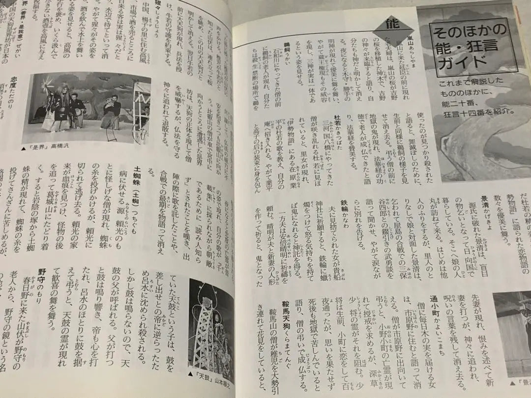 Read and enjoy Noh and Kyogen Appreciation Guide (Shogakukan Photo Culture) Haneda Ko, Yoshikoshi Ken