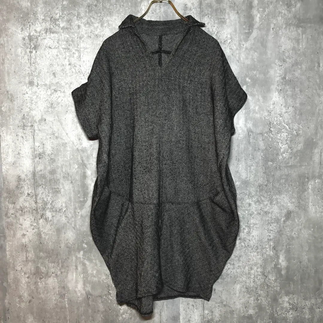 ✨ Good product / rare ✨ Triple Arrows [Wool blend] Dolmonnic dress