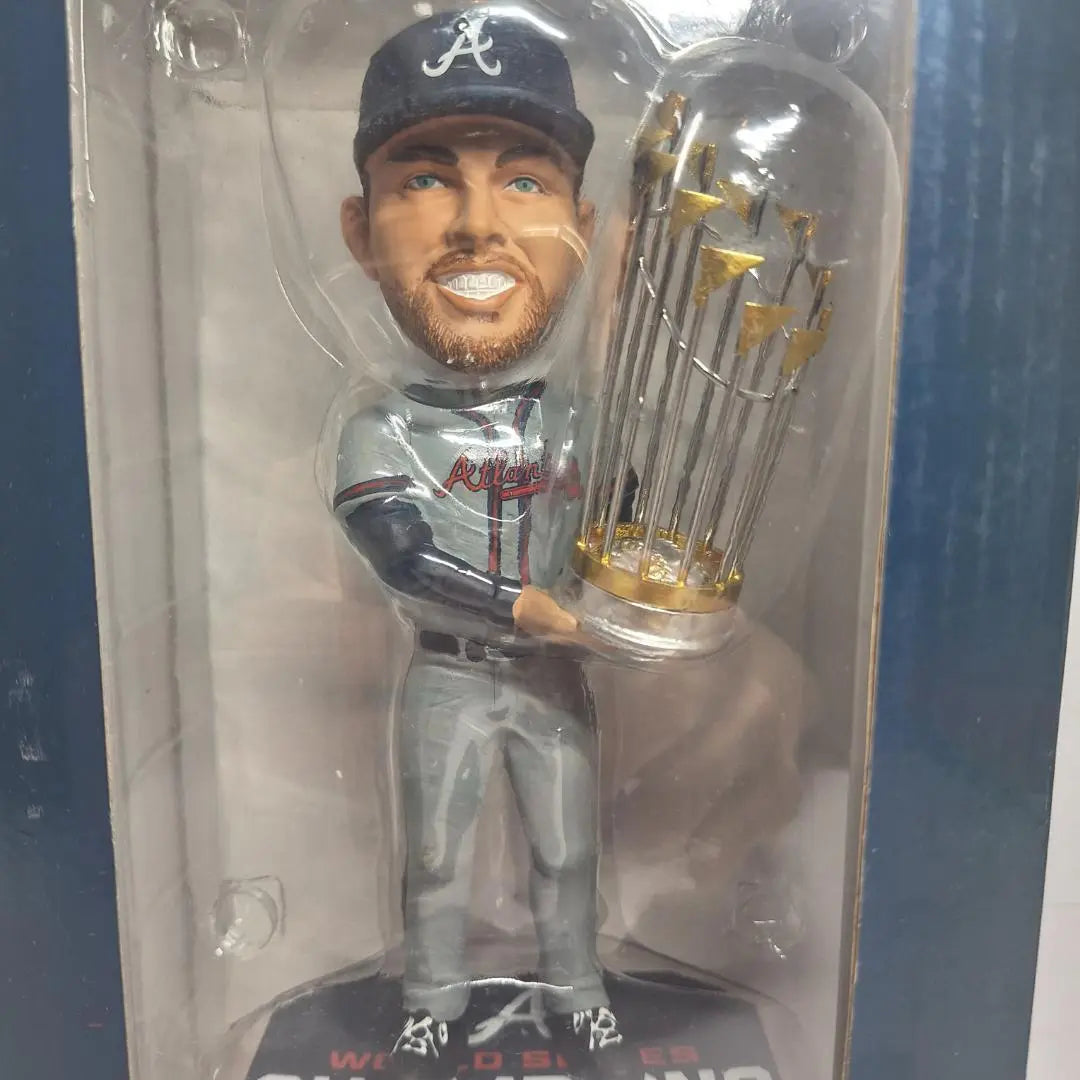 ⭕Freddie Freeman Bobblehead 2021 World Series Winner d581