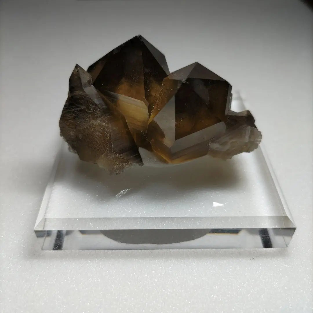 Smoky Quartz & Hierite Mineral Specimens, Raw Stone, Crystal