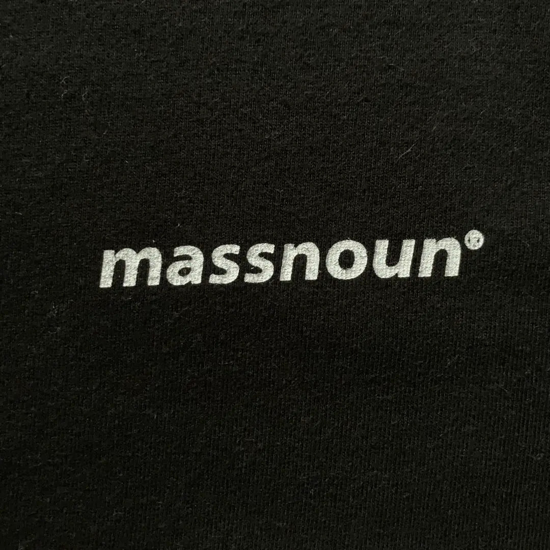 [Made in Korea] Masnow T-shirt Mushroom Message Black S