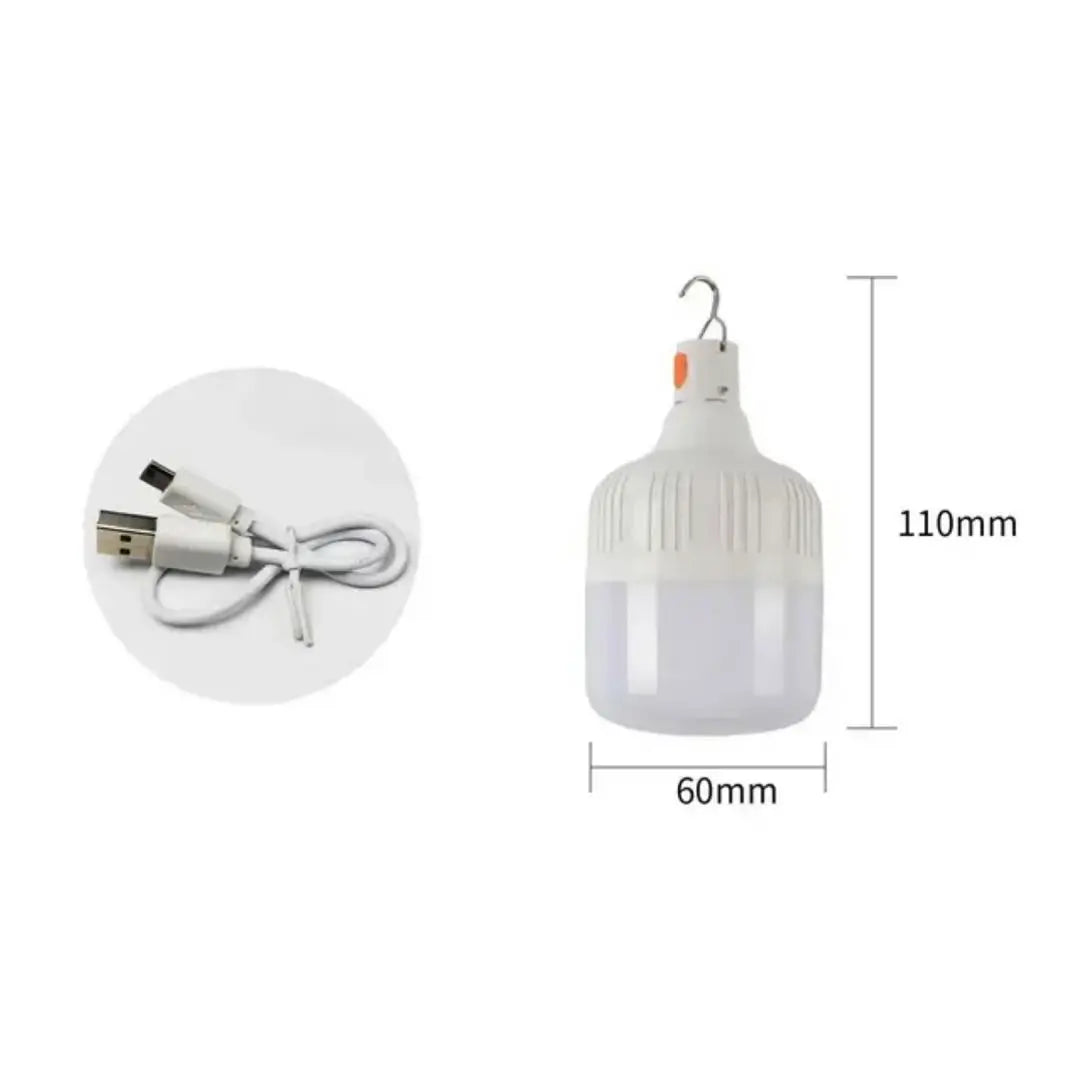 Time Sale Set of 2 USB Rechargeable LED Lantern Equivalent to 160W