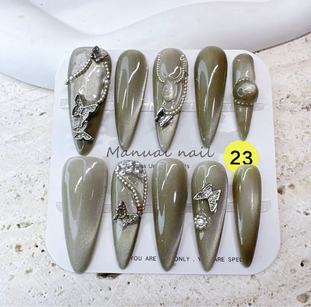 Nail tip Fake nails Actual product Mass-produced Princess Nails Favorite Nail Aurora Mine-type Pain Nail Magnet