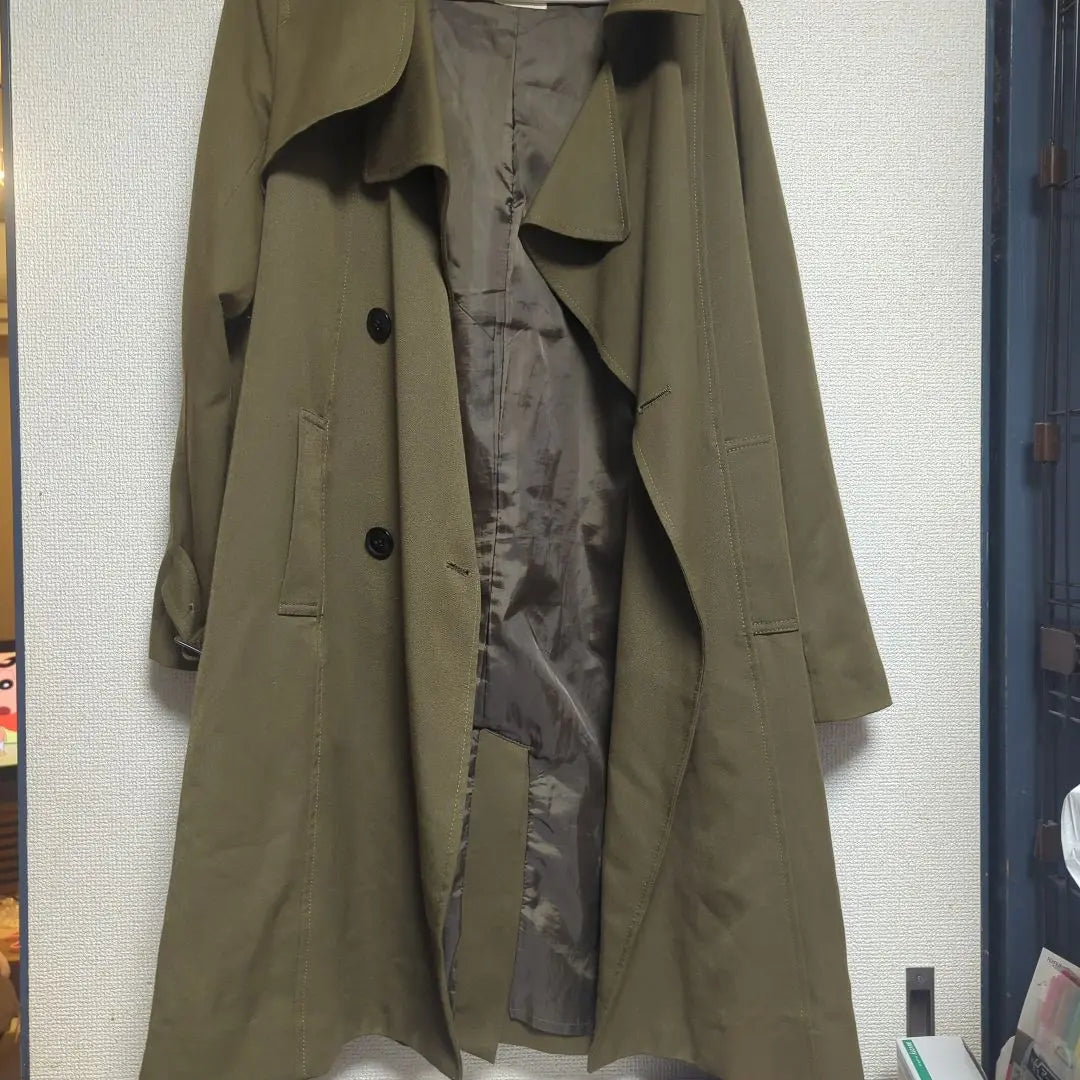 Lowry's Farm Olive Trench Coat for Women