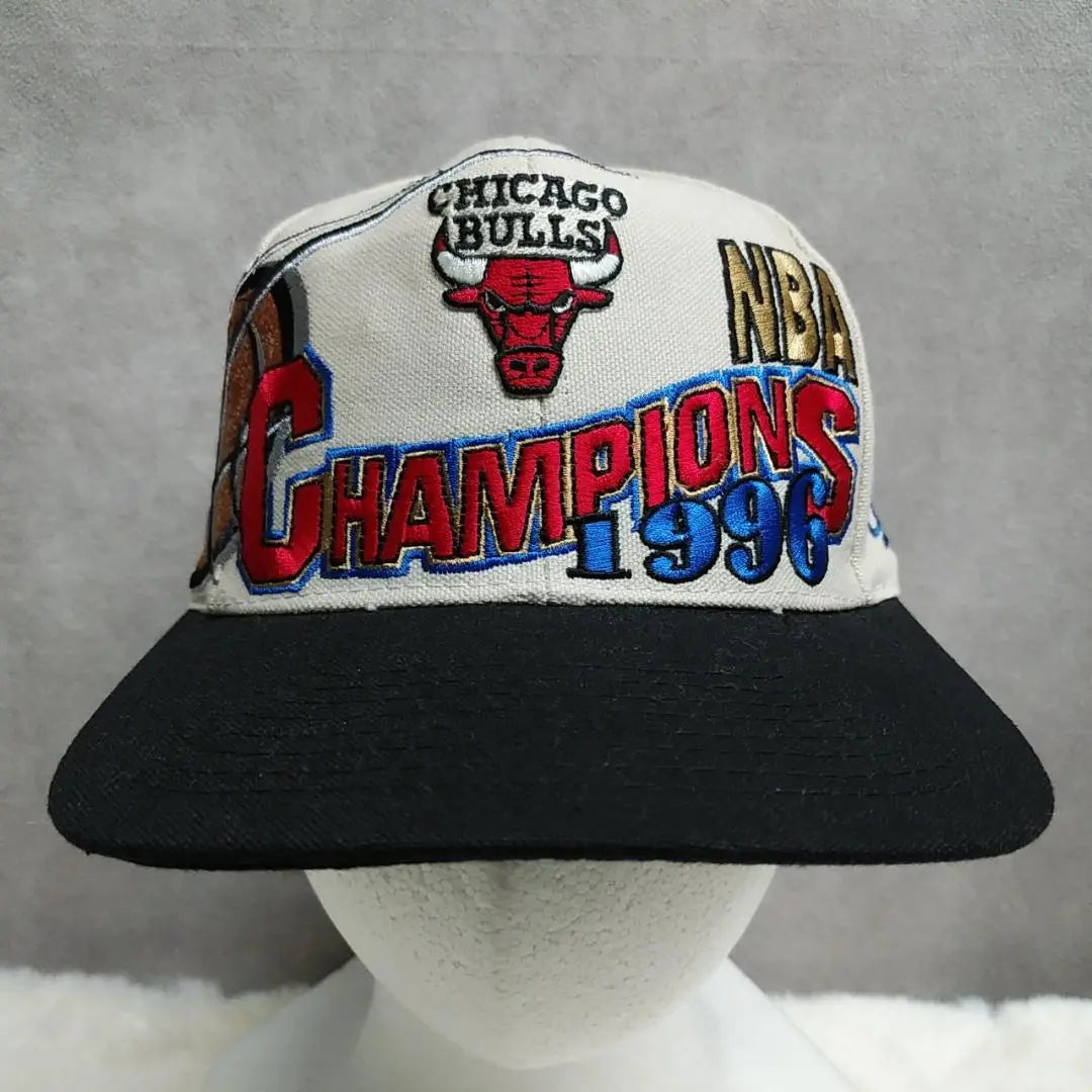 Chicago Bulls Cap CHICAGO BULLS Hat NBA Winner 1996