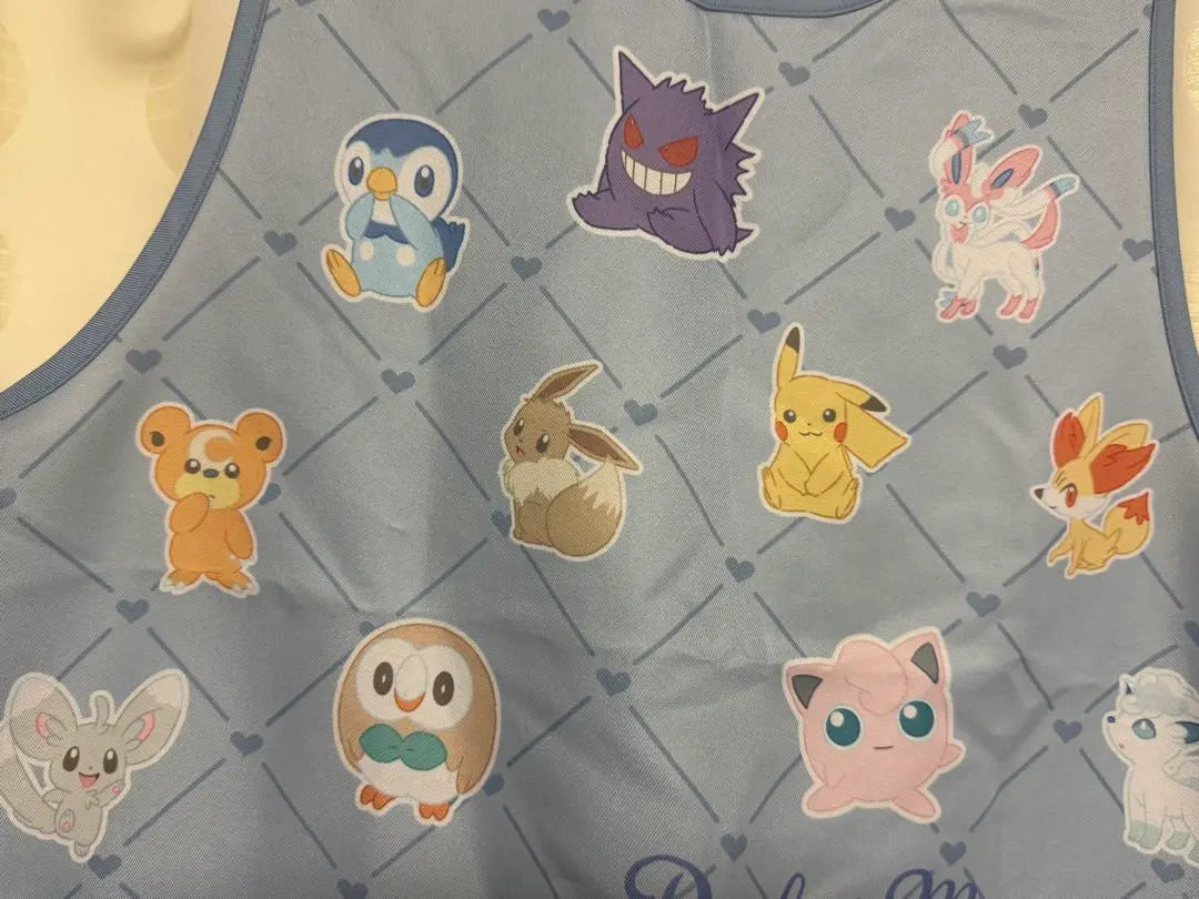 Pokémon apron blue