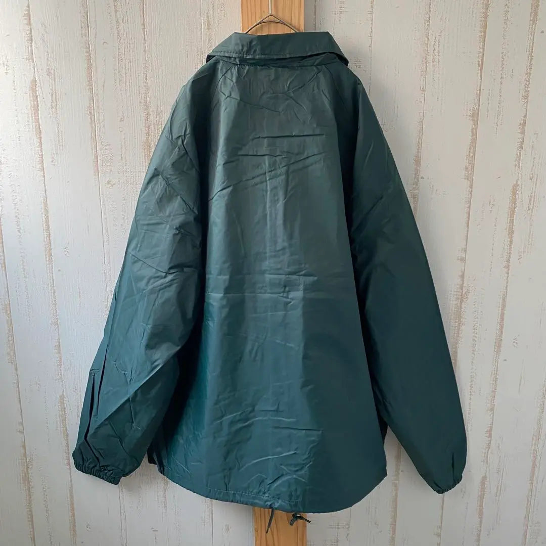 New SHAKAWEAR nylon coach jacket green 2XL