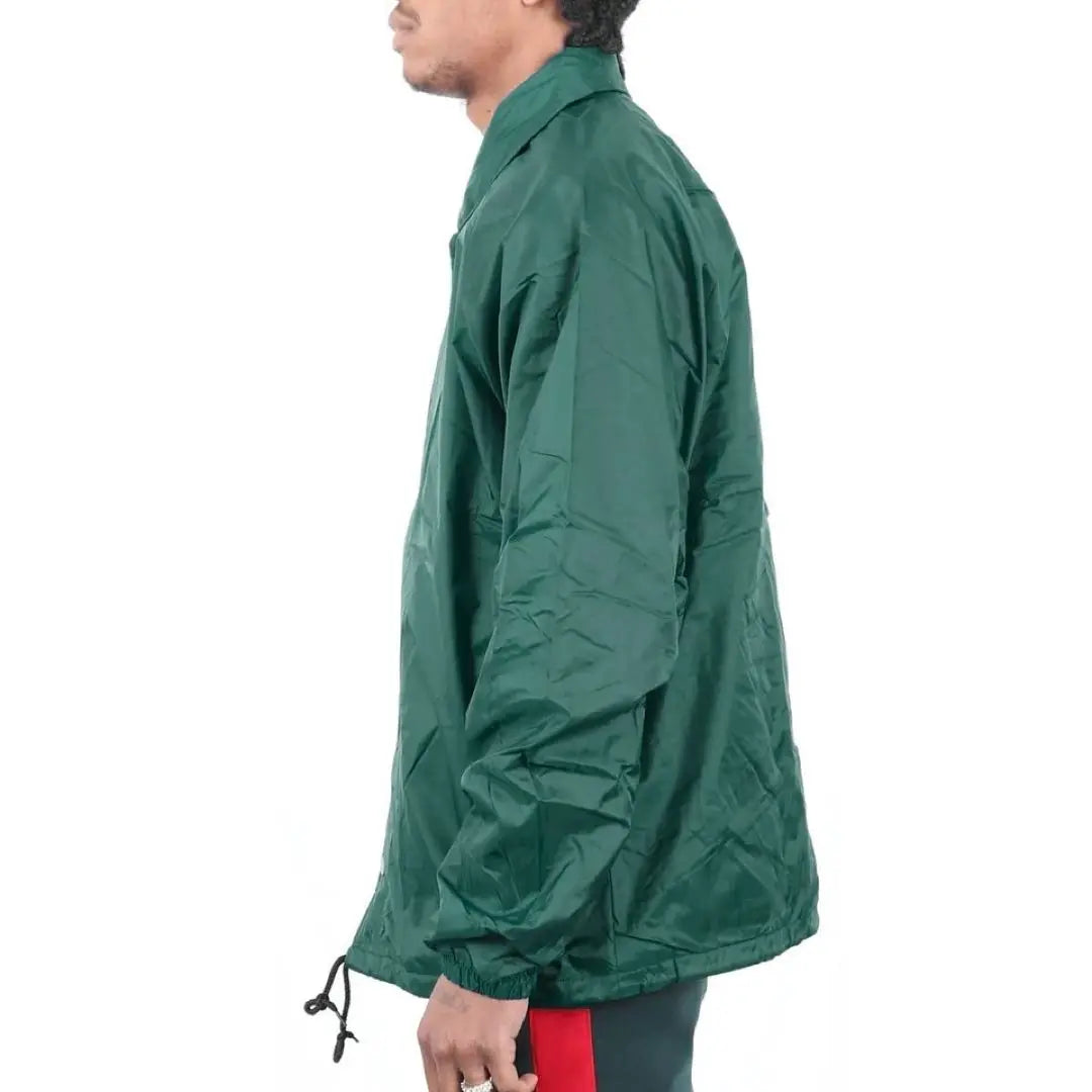 New SHAKAWEAR nylon coach jacket green 2XL