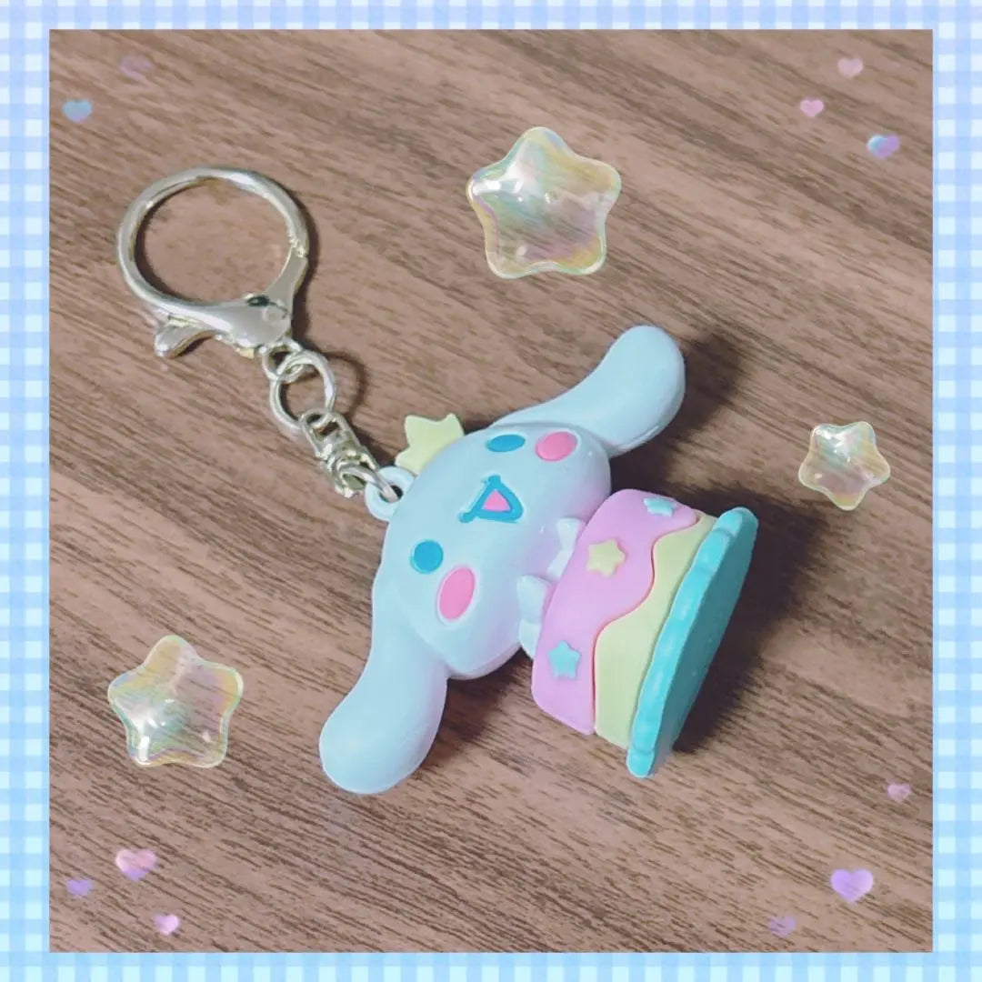 [New] Cinnamon Keychain Strap Cinnamoroll Sanrio | 【新品】シナモン キーホルダー ストラップ シナモロール サンリオ