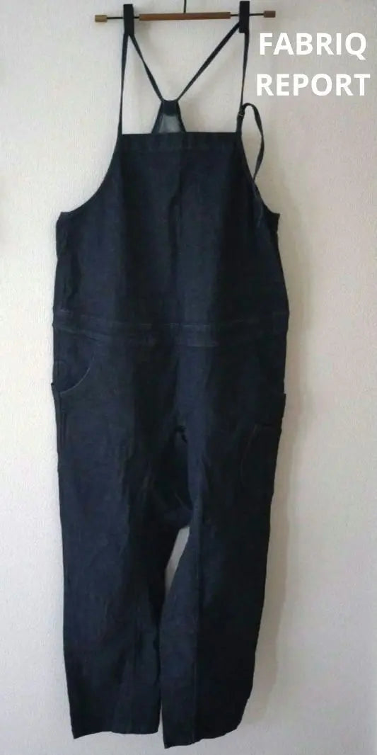 BEAMS Fabric Report Denim Overalls Maternity