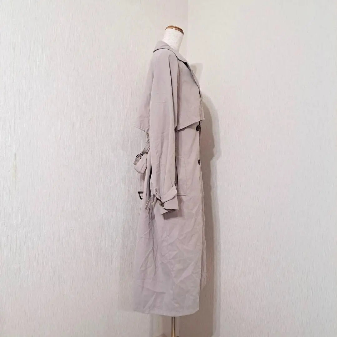 Vicky [M] Trench coat long length Greju beautiful spring coat