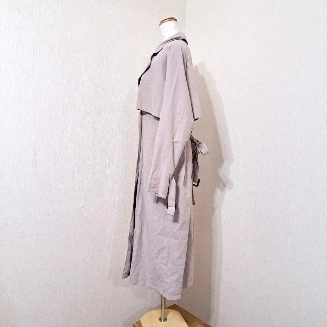 Vicky [M] Trench coat long length Greju beautiful spring coat