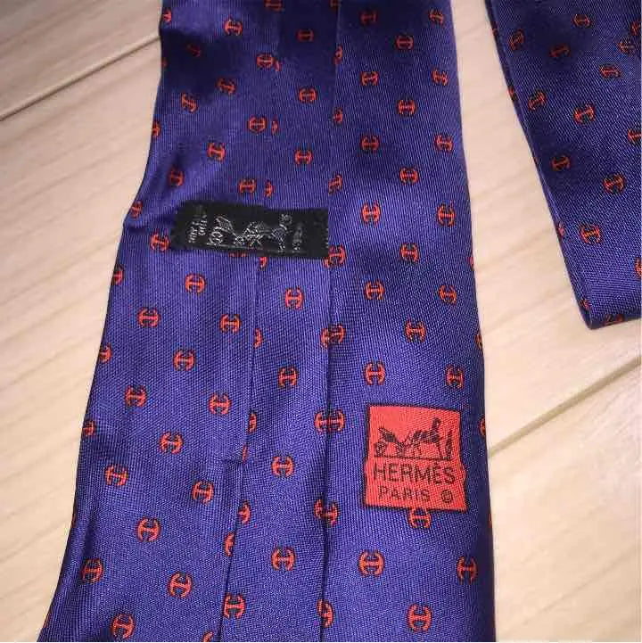 ★ Final discount! HERMES Hermes /Tie ★