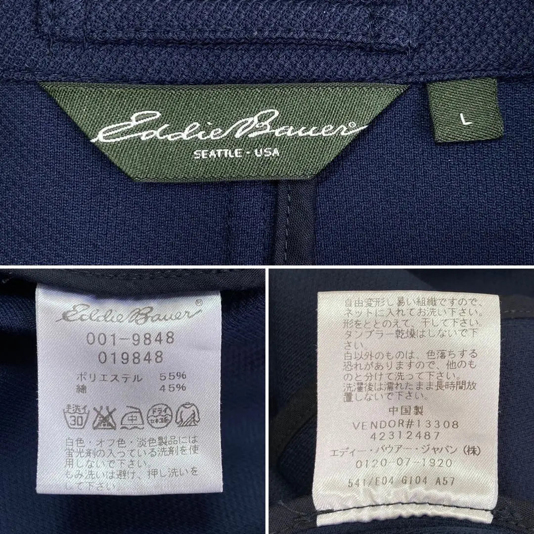 03M809◯ Eddie Bauer Pianoko Thin Tailored Jacket Spring/Summer