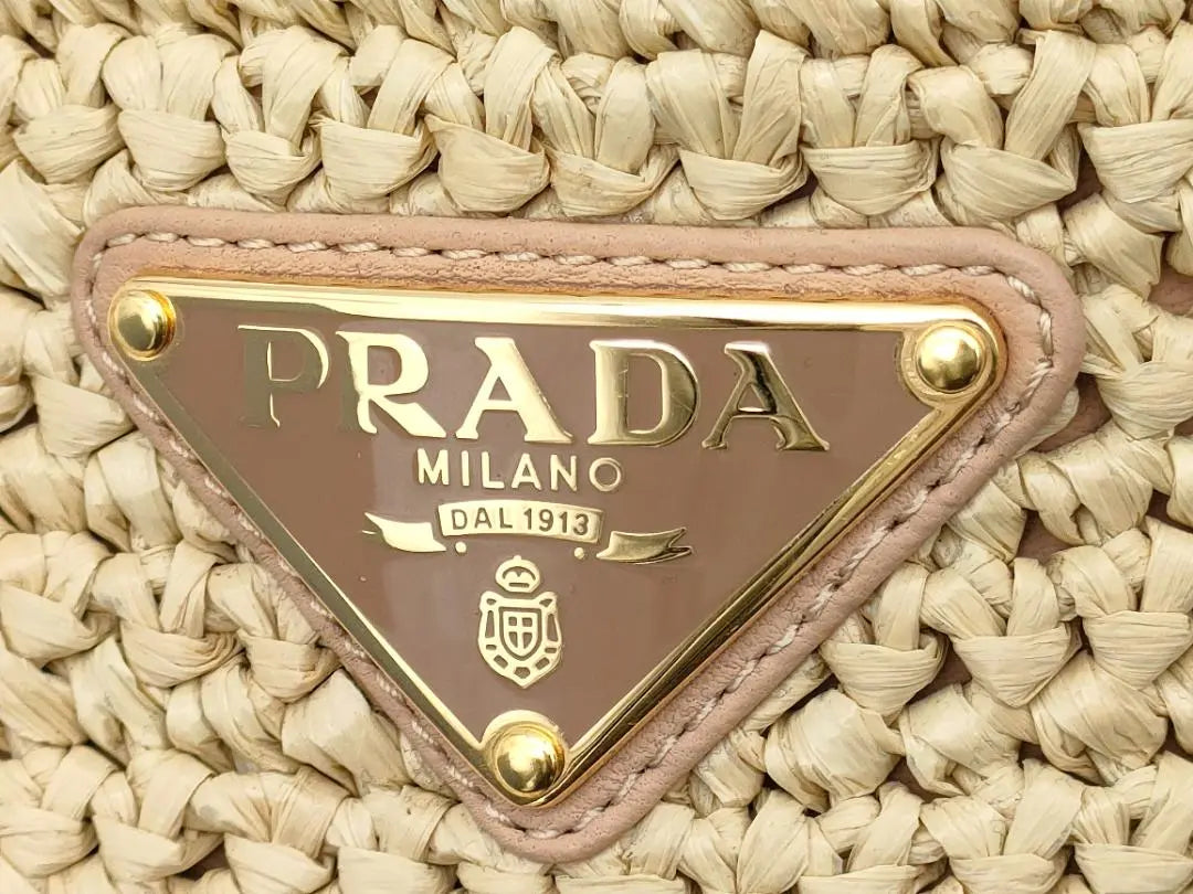 Sandalias de verano de tela Prada con logotipo en caja