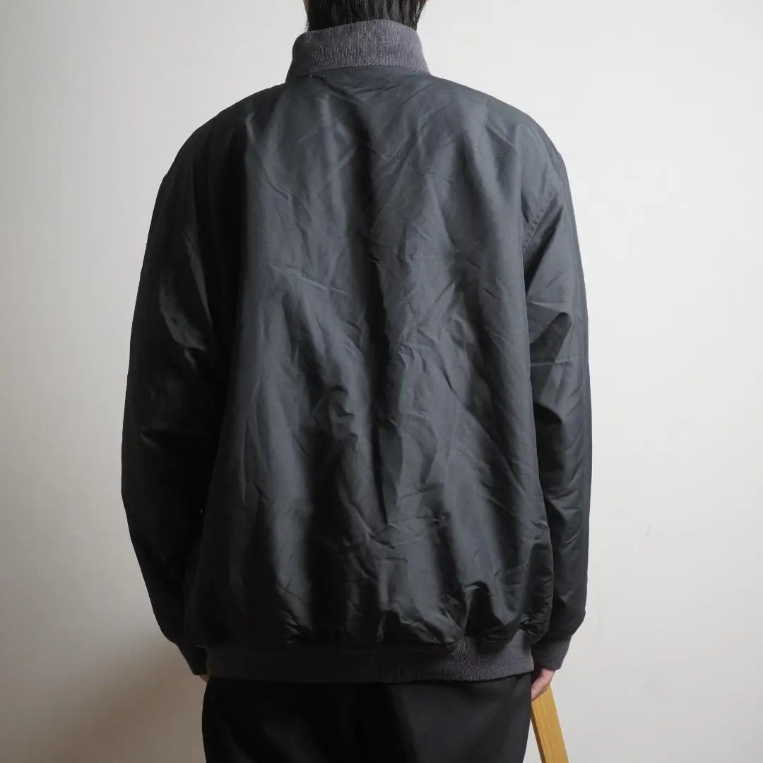 POINT Nylon Bomber Jacket MA-1 Black/RW6