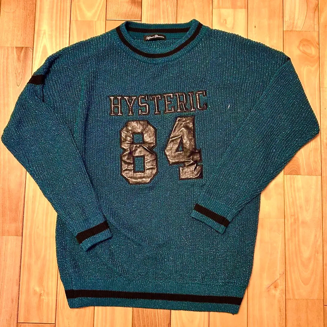 [Good condition] Hysteric Glamour 84 Applique Pullover