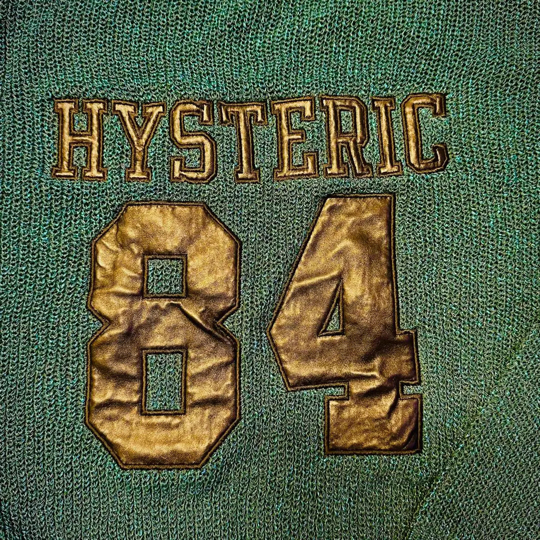 [Good condition] Hysteric Glamour 84 Applique Pullover