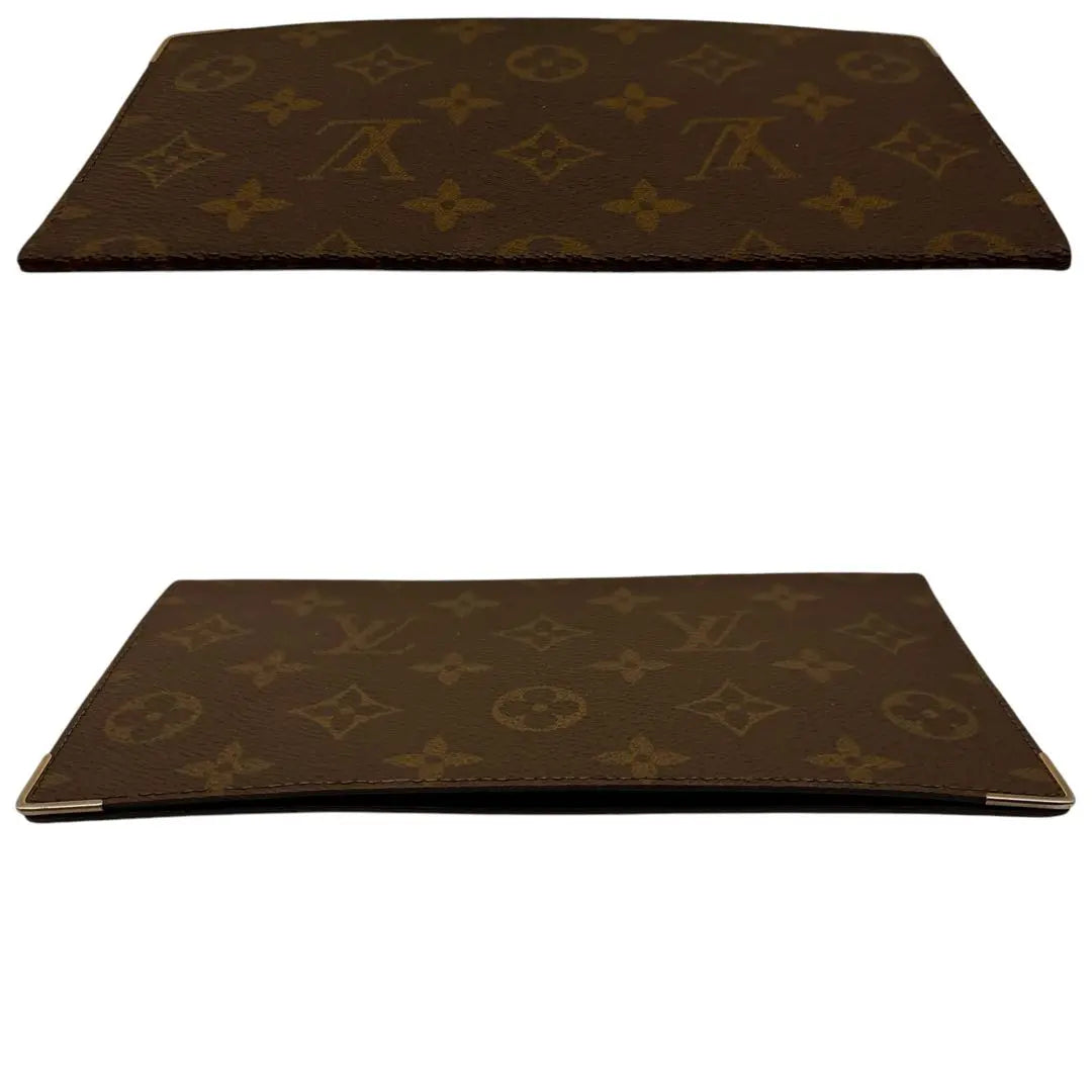 [Good condition] Rare Louis Vuitton Monogram Porte Chechier Double Long Wallet Discontinued Item