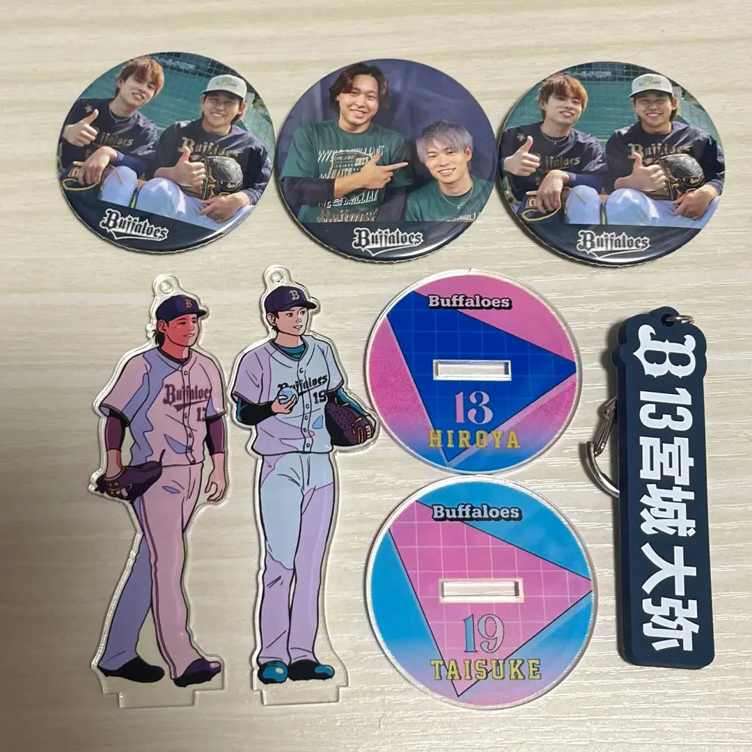 [Price reduction] Miyagi Daiya Yamaoka Taisuke Goods Bulk Sale