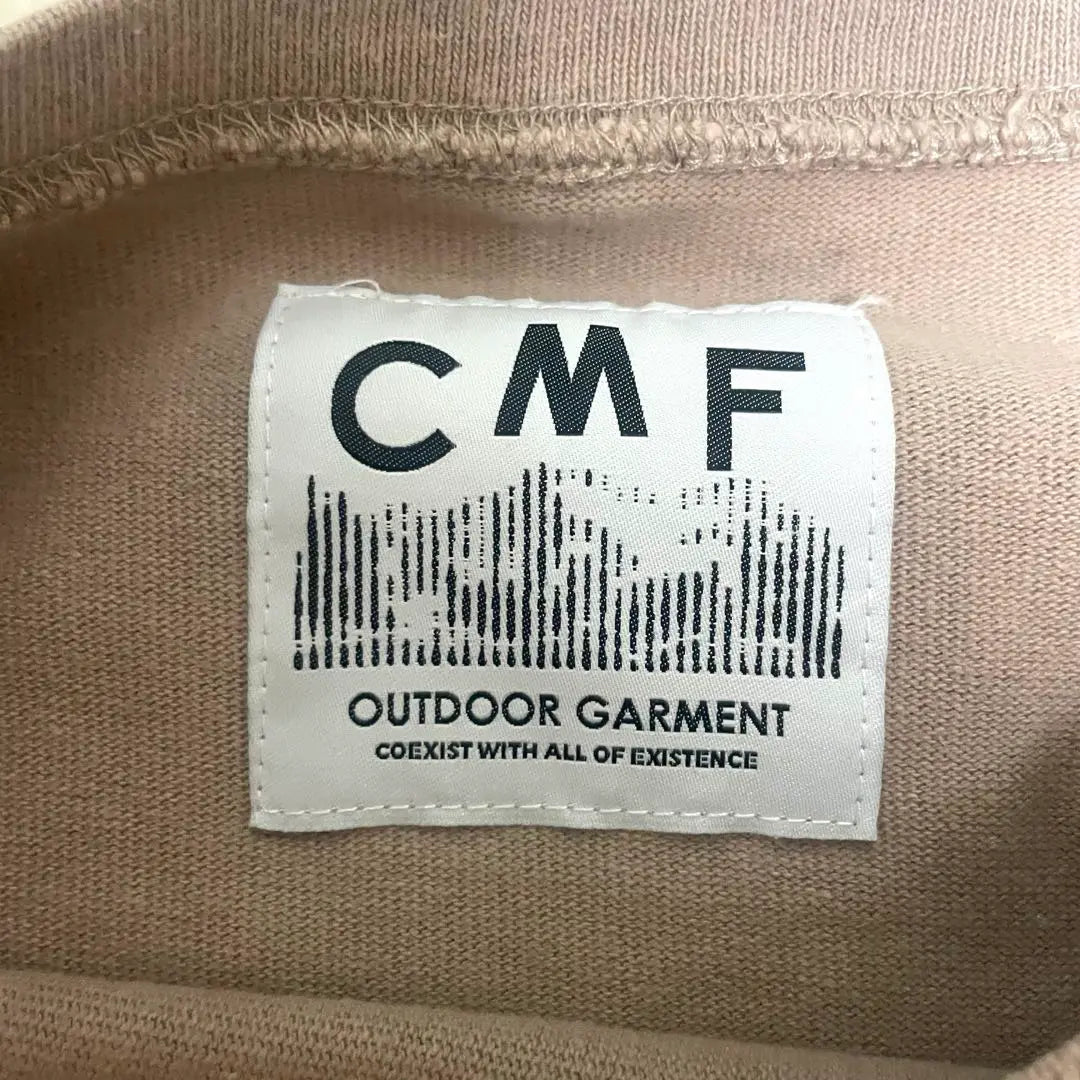 CMF Comfe Outdoor Garment Sudadera Conmutable De Nylon Suéter Talla L | CMF コムフィーアウトドアガーメントナイロン切替スウェットトレーナー Lサイズ