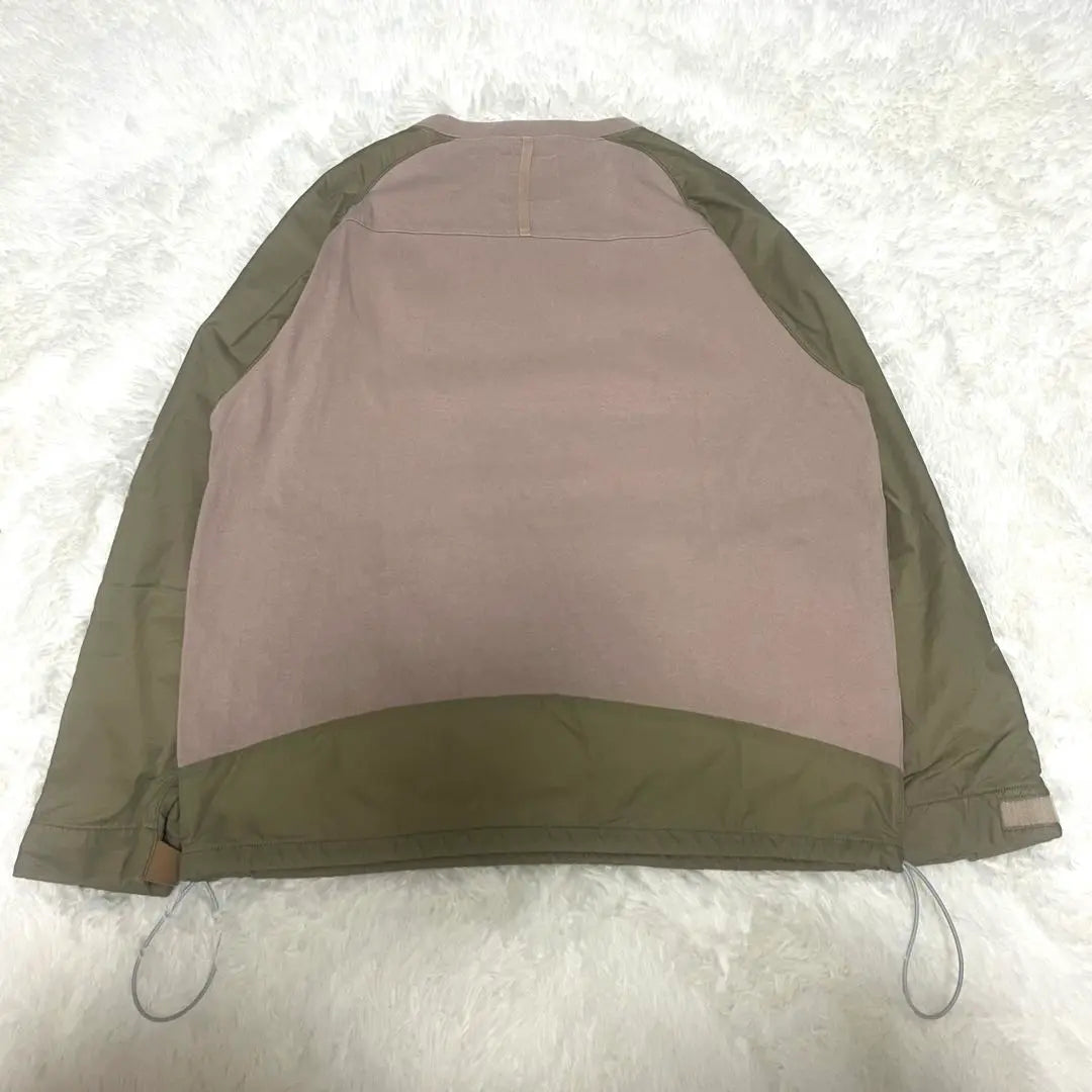 CMF Comfe Outdoor Garment Sudadera Conmutable De Nylon Suéter Talla L | CMF コムフィーアウトドアガーメントナイロン切替スウェットトレーナー Lサイズ