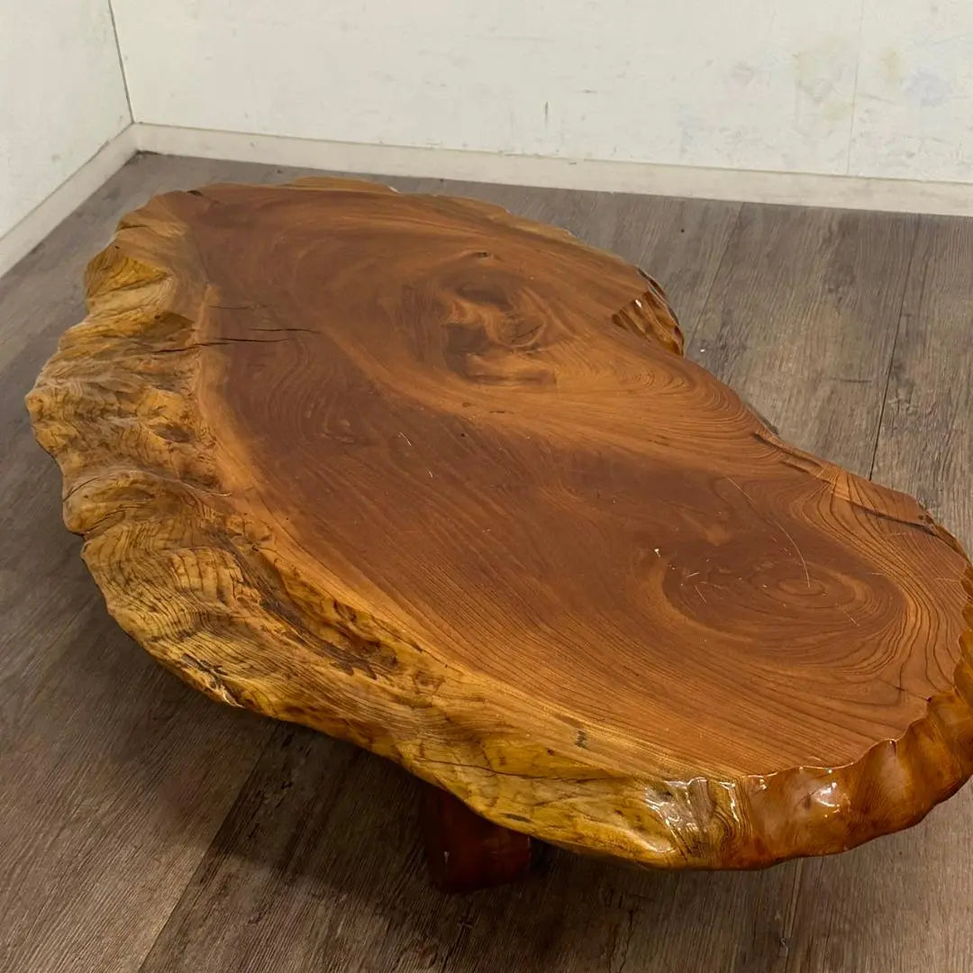 Keyaki Keyaki Log, Sliced, Extra Large Size, Table, Annual Ring, Single Board | 欅　けやき　丸太 輪切り 特大サイズ 　テーブル　年輪　1枚板