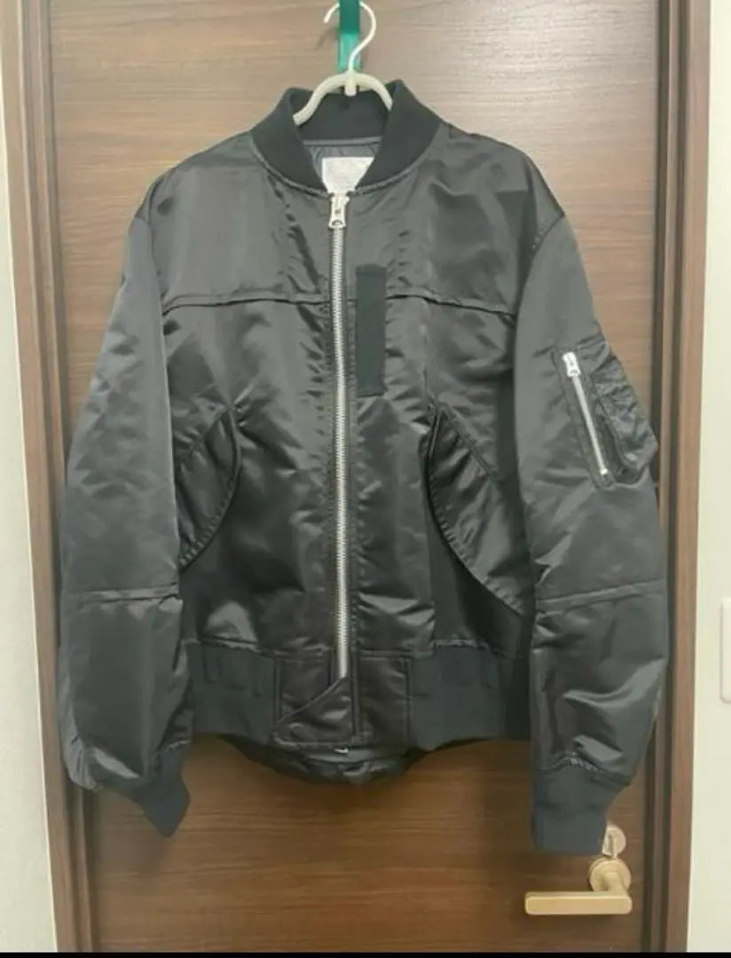 22SS sacai ma-1 nylon twill blouson