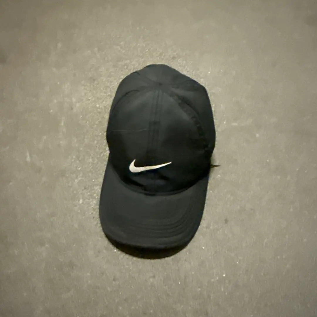 00s NIKE one point golf black cap men's