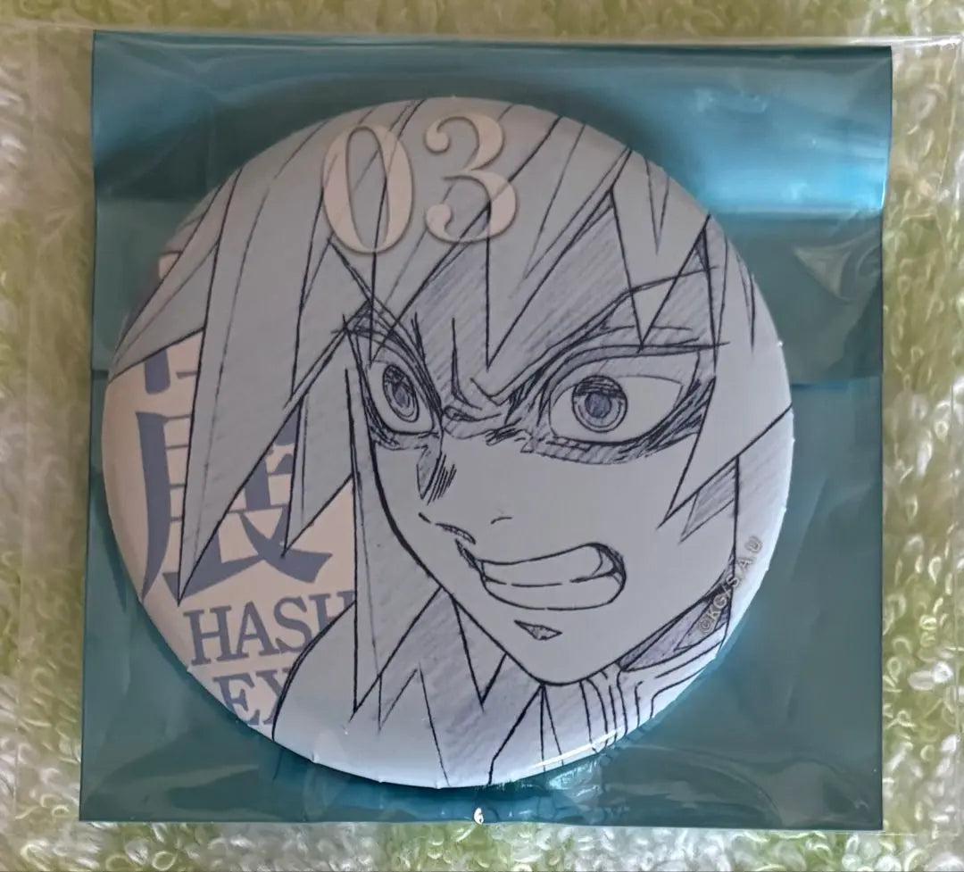 [Anonymous delivery] Demon Slayer Pillar Exhibition Emotional Can Badge No. 03 Tomioka Yoshiyuki