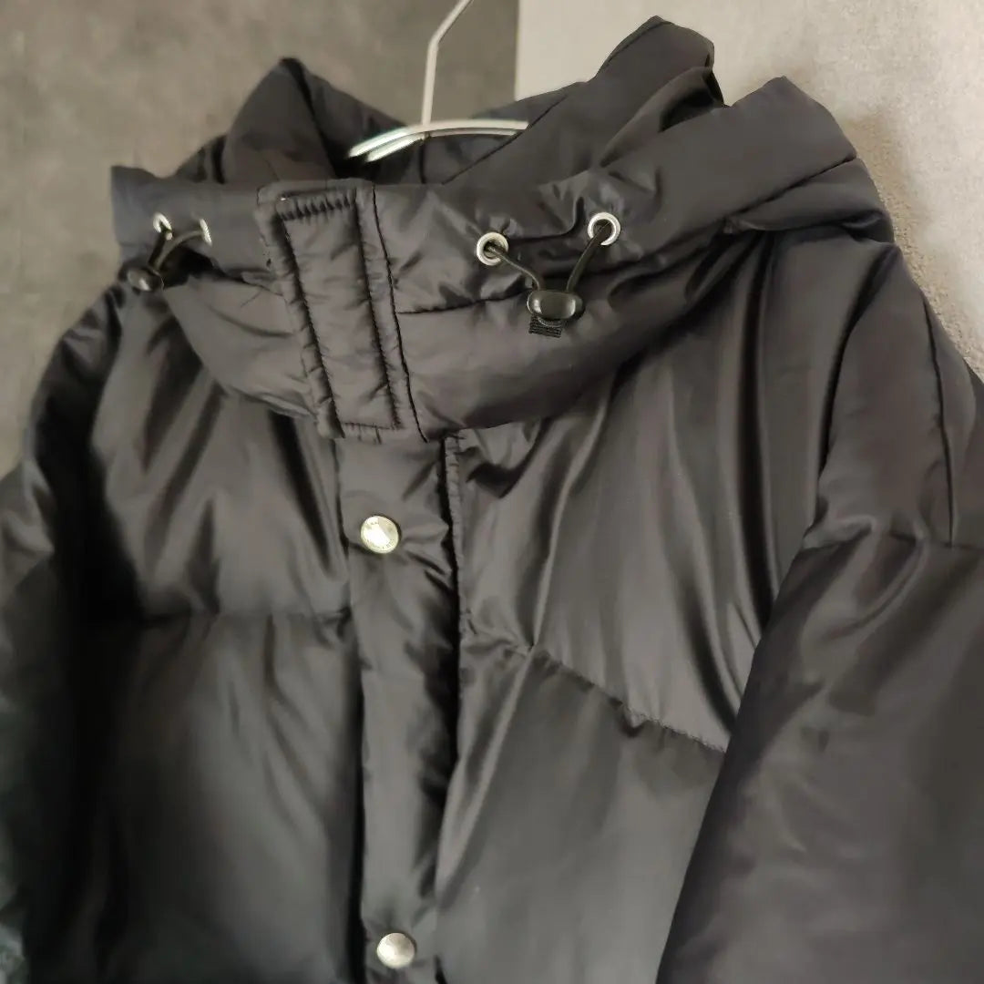 CONVERSE Men's Outerwear Black Down Jacket Size L