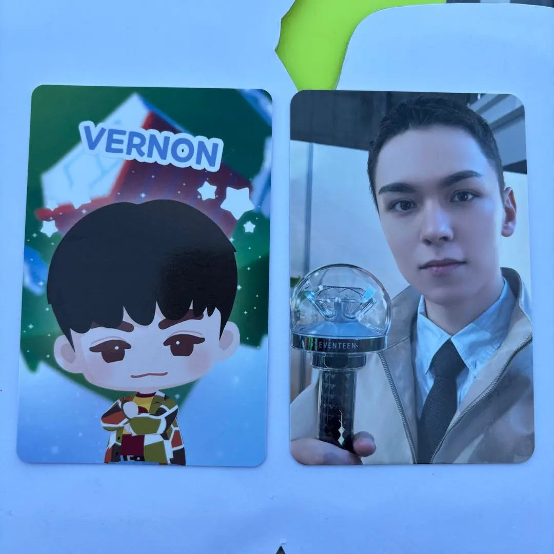 Vernon SEVENTEEN CARATZONE Trading Card