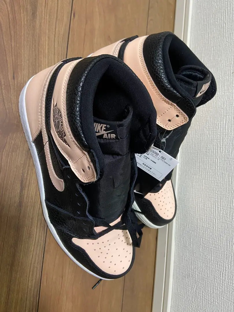 Nike Air Jordan 1 Black/Pink 555088-081