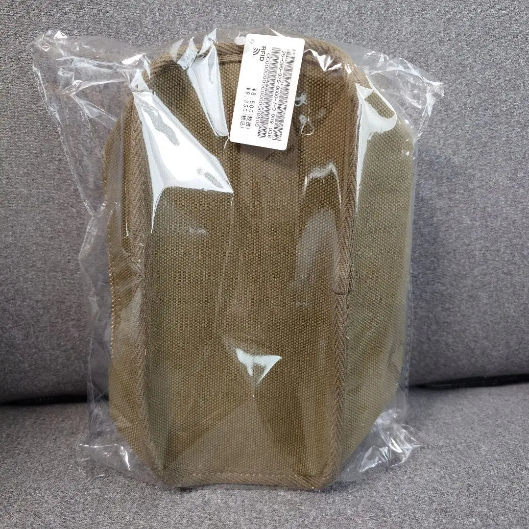 [New and unused] BISOU x L'EAU Multi-Pouch M size Khaki | 【新品未使用】BISOU×L’EAU マルチポーチ Mサイズ カーキ