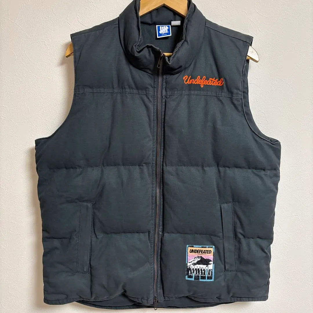 [Popular Sold Out] UNDEFEATED Down Vest, M Size