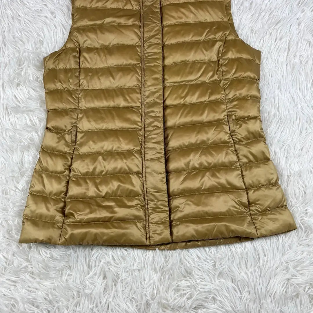 [Bueno] Ralph Lauren Black Label Down Mejor Oro Beige | 【良品】ラルフローレンブラックレーベル ダウンベスト ゴールド ベージュ系