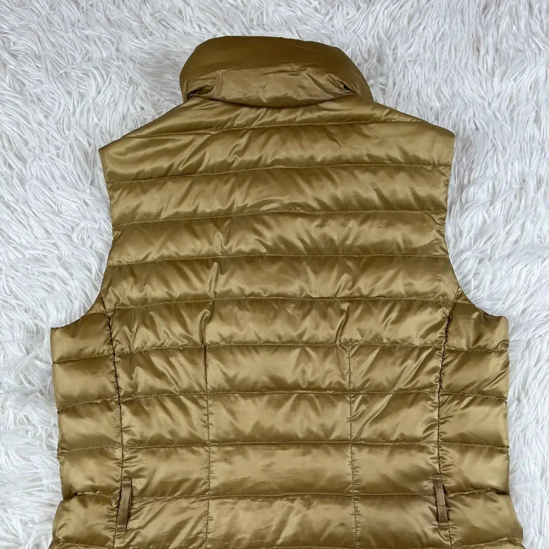 [Bueno] Ralph Lauren Black Label Down Mejor Oro Beige | 【良品】ラルフローレンブラックレーベル ダウンベスト ゴールド ベージュ系