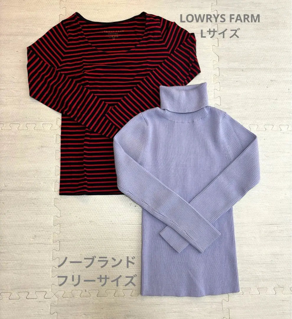 Women's bulk sale 17-piece coat knitted moussy Lowry's Farm | レディース　まとめ売り　１７点　コート　ニット　moussy ローリーズファーム