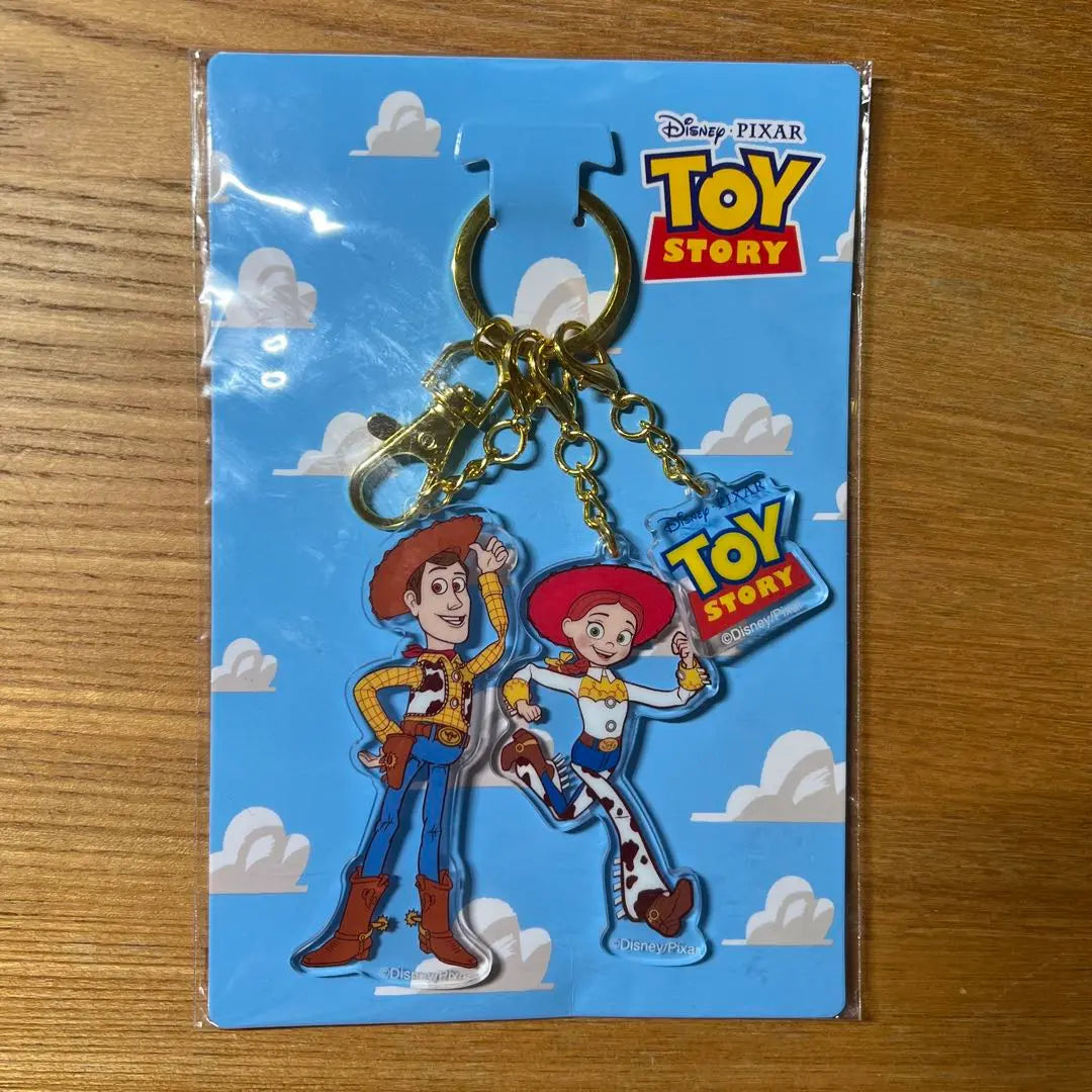 Toy Story Acrylic Keychain Woody Jesse Tokyo Banana