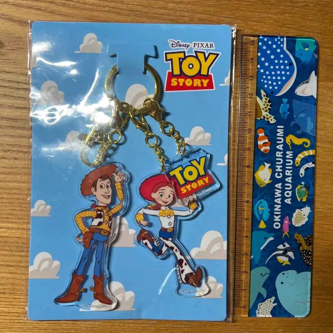 Toy Story Acrylic Keychain Woody Jesse Tokyo Banana